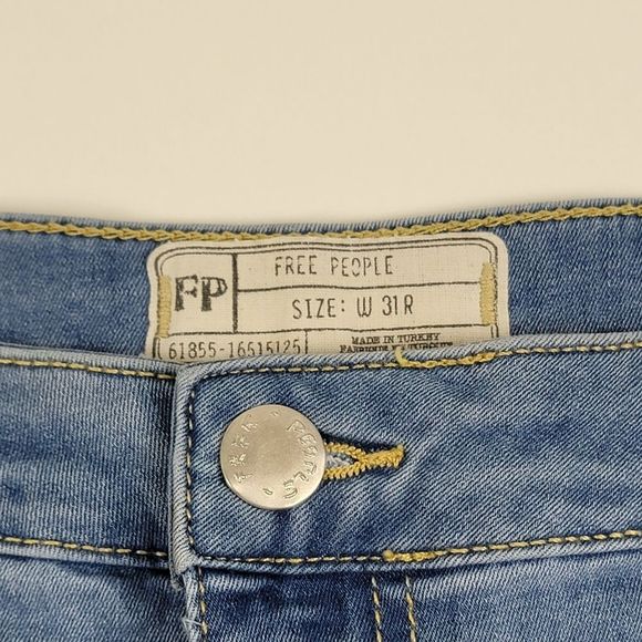 Free People Just Float High Rise Flare Jeans 31 - Picture 8 of 8